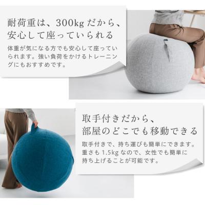 ふるさと納税 渋谷区 uFit Balance Ball　55cm【グレー】 【136005-1】_3