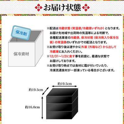 ふるさと納税 京都市 京都・先斗町ふじ田監修 おせち「福寿安」3〜4人前|京都 本格料亭おせち 定番 華やか 人気おせち |  | 03