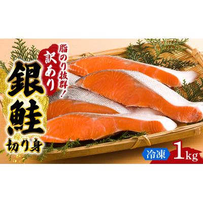 ふるさと納税 岩沼市 訳あり 銀鮭 切り身 1kg セット