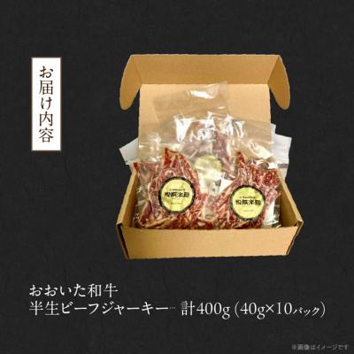 ふるさと納税 国東市 【黒毛和牛】 おおいた和牛 半生 ビーフジャーキー 400g (40g×10P)_2392R-2 |  | 03