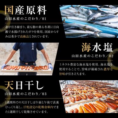 ふるさと納税 佐伯市 国産 からすみ (3本) |  | 02