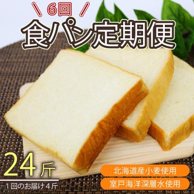 ふるさと納税 室戸市 [室戸海洋深層水仕込み]深層水食パン年6回定期便