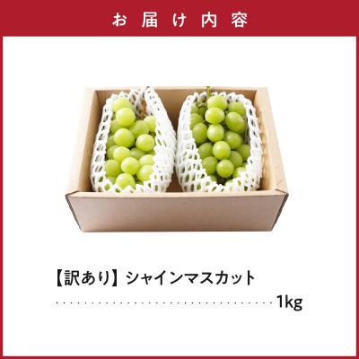 ふるさと納税 米沢市 令和8年産 訳あり シャインマスカット 1kg |  | 02