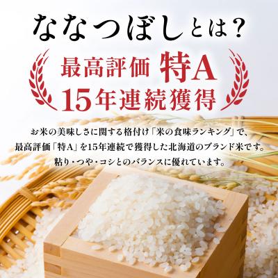 ふるさと納税 岩見沢市 令和7年産 岩見沢産 ななつぼし 10kg (5kg×2