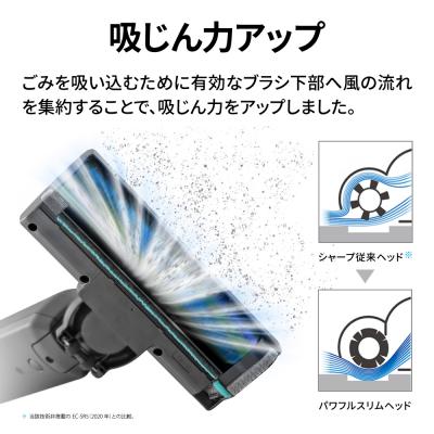 ふるさと納税 八尾市 シャープ ステーションタイプ コードレススティック掃除機 EC-XR3-H(グレー系)(V108) |  | 02