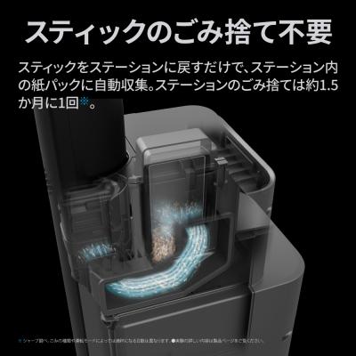 ふるさと納税 八尾市 シャープ ステーションタイプ コードレススティック掃除機 EC-XR3-H(グレー系)(V108) |  | 03
