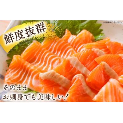 ふるさと納税 気仙沼市 訳あり サーモン 切り落とし おさしみ用 125g×16p 計2kg 個包装 [20565987]_2