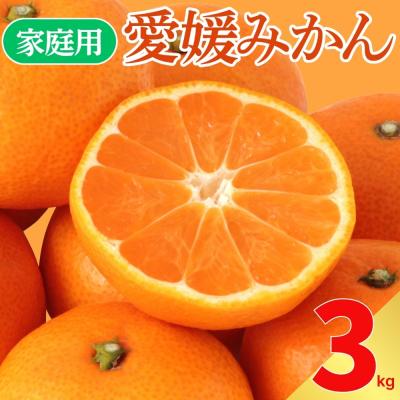 ふるさと納税 愛南町 先行受付 訳あり 愛媛みかん 3kg サイズミックス ご家庭用 愛媛県 愛南町 愛なんよ