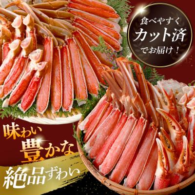 ふるさと納税 気仙沼市 かに カット済 ずわいがに むき身 1.5kg(正味重量1.2kg)20565690 爪 かにしゃぶ |  | 01