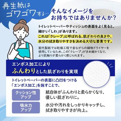ふるさと納税 能代市 6ヵ月定期便 トイレットペーパー シングル  96個×6回 [No.5335-1786]の画像