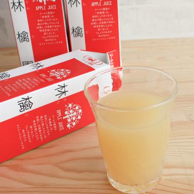ふるさと納税 弘前市 りんごジュース ストレート果汁【林檎園】1000ml×3本 紙パック|24_cam-010301 |  | 01