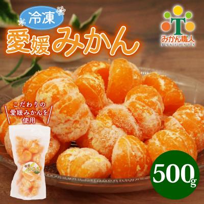 ふるさと納税 愛南町 冷凍愛媛みかん 500g×1袋 冷凍みかん ミカン 冷凍ミカン みかん職人武田屋