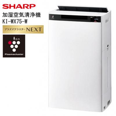 ふるさと納税 八尾市 シャープ 加湿空気清浄機 KI-WX75-W(ホワイト系