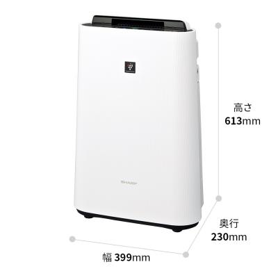 ふるさと納税 八尾市 SHARP 加湿空気清浄機 KC-U50-W(ホワイト系)(S107) |  | 01