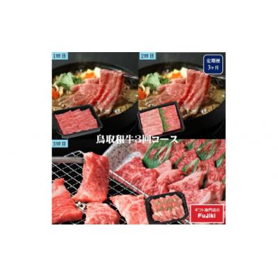 ふるさと納税 米子市 鳥取和牛 定期便 (3か月) (定期便・和牛)