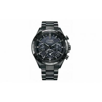 ふるさと納税 夕張市 CITIZEN ATTESA CC4055-65E ACT Lineブラックチタンシリーズ