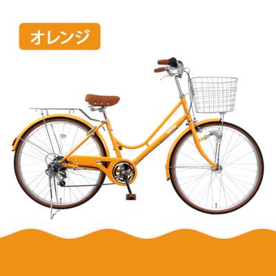 ふるさと納税 京都市 [エイリン][組立済み発送]ファミリーサイクル26型 KN266NROL[オレンジ]