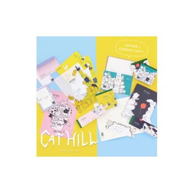 ふるさと納税 春日井市 個性的なネコたちが大集合!Shinzi Katoh Cat Hillステーショナリーコンプリートセッ