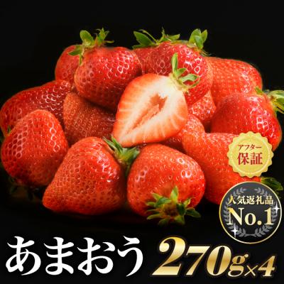 ふるさと納税 新宮町 ★限定品★あまおう約1,080g いちご 苺 福岡(先行受付/2026年1月以降発送)