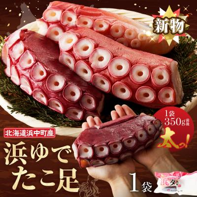 ふるさと納税 浜中町 [令和8年2月発送分]浜ゆでたこ足(350g前後×1袋)_H0023