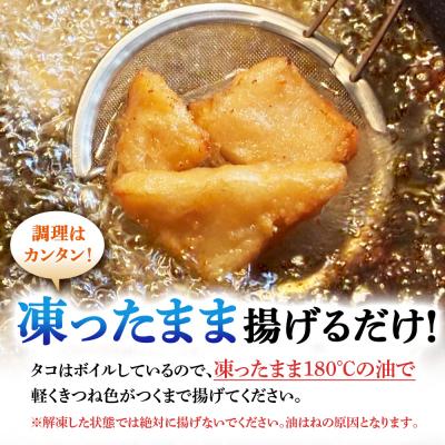 ふるさと納税 羽幌町 プリプリ触感が自慢 たこザンギ 計1kg (タコの唐揚げ 250g×4) |  | 02