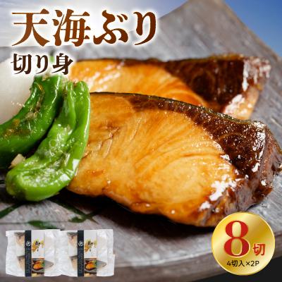 ふるさと納税 天草市 天海ぶり切り身 80g 8切(冷凍)