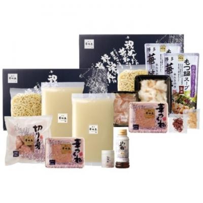 ふるさと納税 小郡市 博多華味鳥 水たき・もつ鍋醤油味 セット (6〜8人前)[No5354-2102]