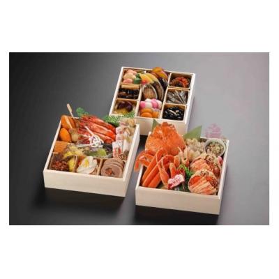 ふるさと納税 米子市 [先行予約]縁結び松葉夫婦蟹おせち 新春 おせち料理 3〜4人前