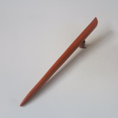 ふるさと納税 小牧市 木製かんざし リーフ型 標準サイズ (チャクテビガ) [195S28-04]