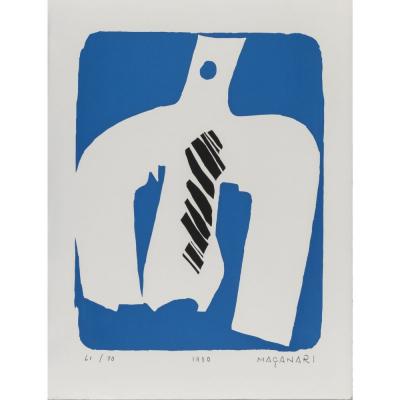 ふるさと納税 世田谷区 村井正誠[版画作品(エディションナンバー付)額装]とり Bird