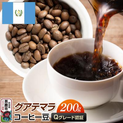 ふるさと納税 男鹿市 グアテマラコーヒー 豆 200g 秋田県 男鹿市 クロネコゆうパケット|23_mcr-010201