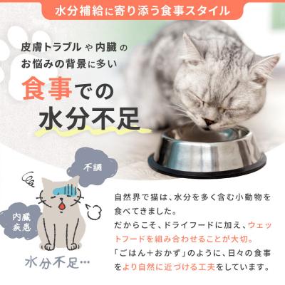 ふるさと納税 京都市 【MANMA BUONO】猫の手作りごはん お試しBセット4種|ペットフード 有名 人気ペットフードの画像