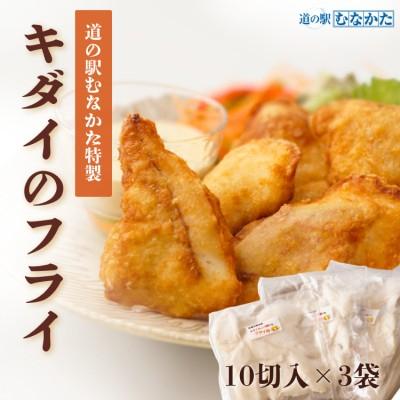 ふるさと納税 宗像市 道の駅むなかた特製 キダイのフライ 3袋セット[道の駅むなかた] 