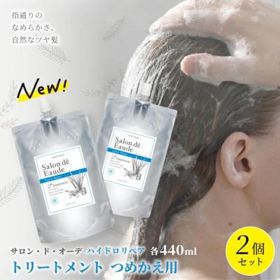 ふるさと納税 四万十市 サロン・ド・オーデ ハイドロリペア トリートメントつめかえ用(440ml)2個セット