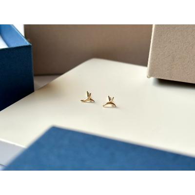 ふるさと納税 甲府市 K18 Yモチーフピアス(PE8056)