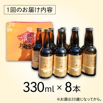 ふるさと納税 糸島市 【全12回定期便】いとしまBEER (ペールエール) 330ml×8本 糸島市 [AUA055]_3