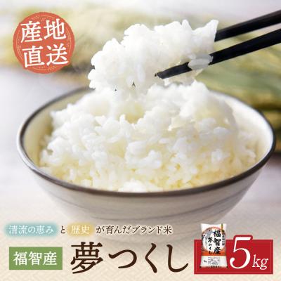 ふるさと納税 福智町 福智町産ブランド米(夢つくし5kg)