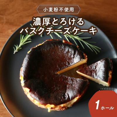 ふるさと納税 大分市 [お歳暮ギフト]濃厚とろけるバスクチーズケーキ 小麦粉不使用_J02004-O