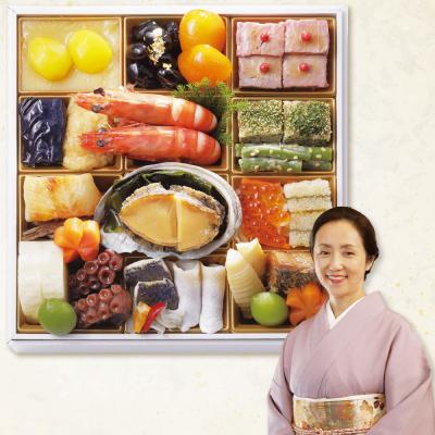 ふるさと納税 名古屋市 [12/30発送][松坂屋名古屋店おすすめ!]大原千鶴監修 和風一段 口福おせち