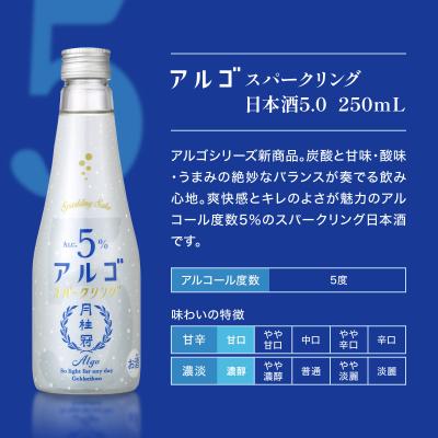 ふるさと納税 京都市 [月桂冠]気軽に楽しむ日本酒 アルゴスパークリング ALc5% 250mL×12本