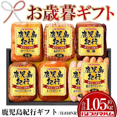 ふるさと納税 いちき串木野市 [令和7年お歳暮期間限定]鹿児島紀行ギフト H-810NR ロースハム・焼豚等 7種 詰合せ セット