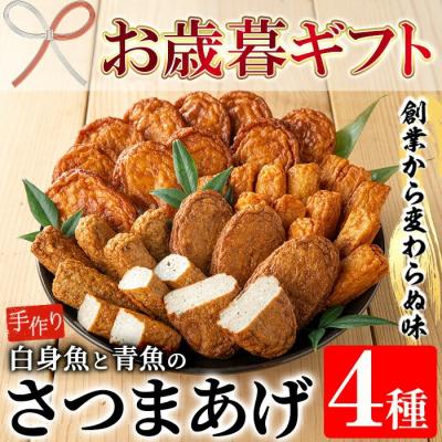 ふるさと納税 いちき串木野市 [令和7年お歳暮対応]寺田屋 手作りさつま揚げ 白身魚・青魚のつけ揚げ 味比べセット