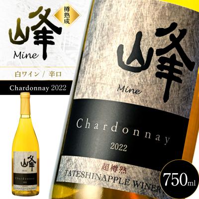 ふるさと納税 立科町 たてしなップル白ワイン 峰シャルドネ2022