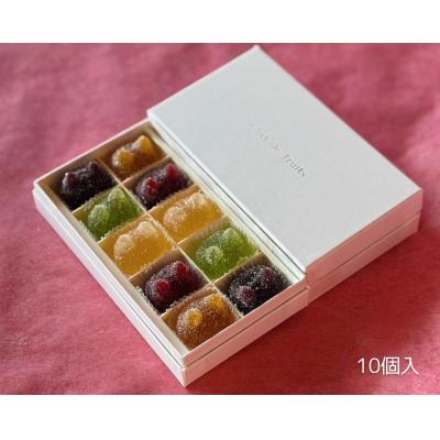 ふるさと納税 阿賀野市 しょこら亭 シャ・ド・フリュイ(chat・do・fruits) 10個入