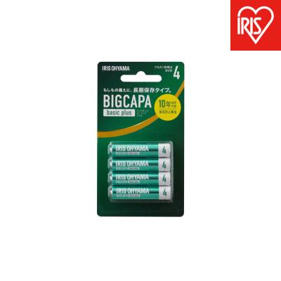 ふるさと納税 角田市 4本×12P BIGCAPA basic+ 単4アルカリ乾電池4本ブリスターパックLR03Bbp4B | 