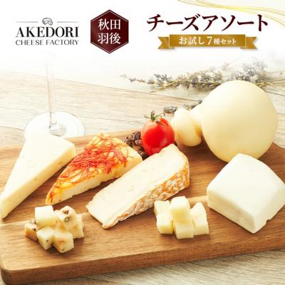ふるさと納税 羽後町 チーズアソート お試し7種セット