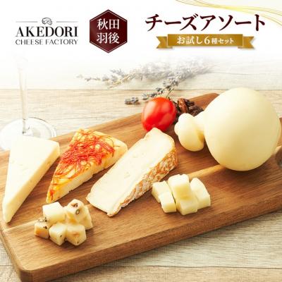 ふるさと納税 羽後町 チーズアソート お試し6種セット