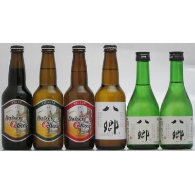 ふるさと納税 米子市 くめざくら 地ビール・地酒セット 計6本 BSY-6