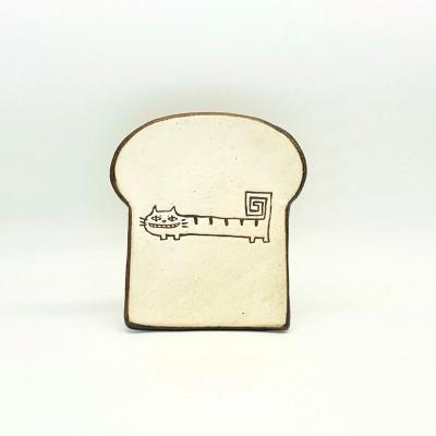 ふるさと納税 宗像市 デジネコ食パンのお皿 CLASSIC -M-[716]