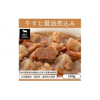 ふるさと納税 春日井市 お試し[レトルト食品]牛すじの醤油煮込み (150g×2パック)